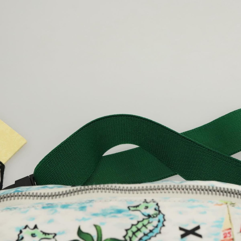 Gucci Merveilleux Belt Bag Printed Nylon White Nylon Bag (Pre-Owned)