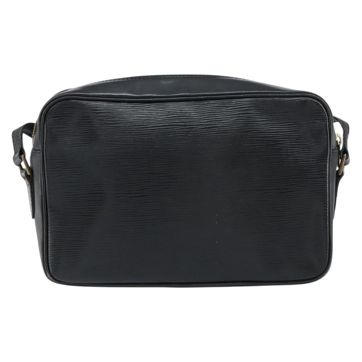 Louis Vuitton Trocadero Handbag Epi Leather Black Leather Shoulder Bag