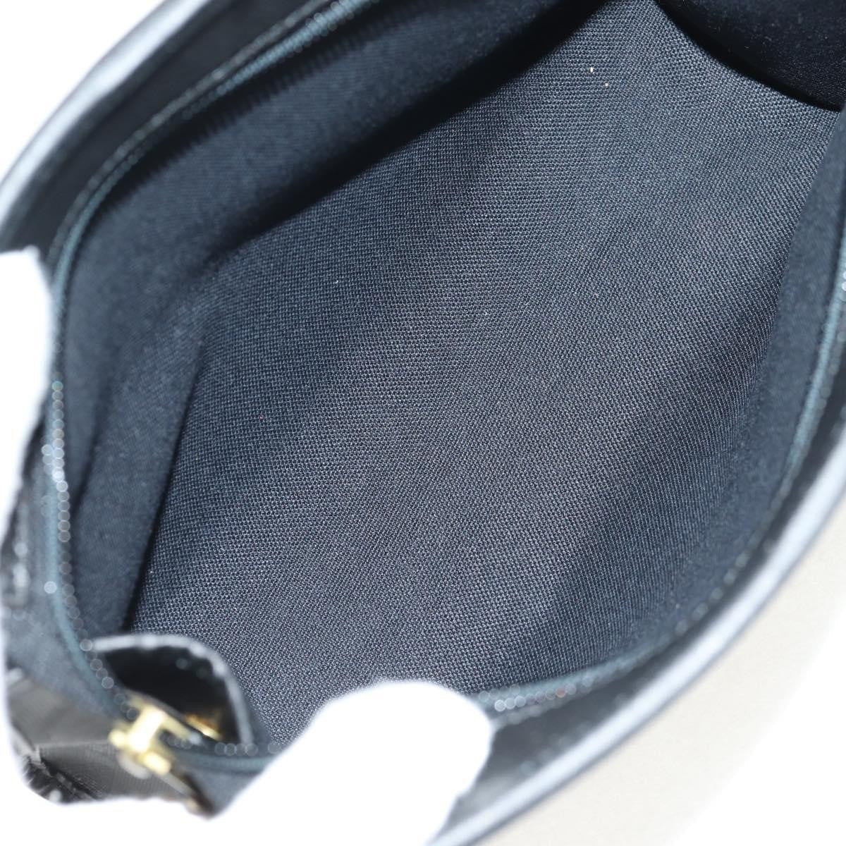Christian Dior Vintage Trotter Pouch Diorissimo Canvas Black Pvc Clutche & Pouche Bag (Pre-Owned)