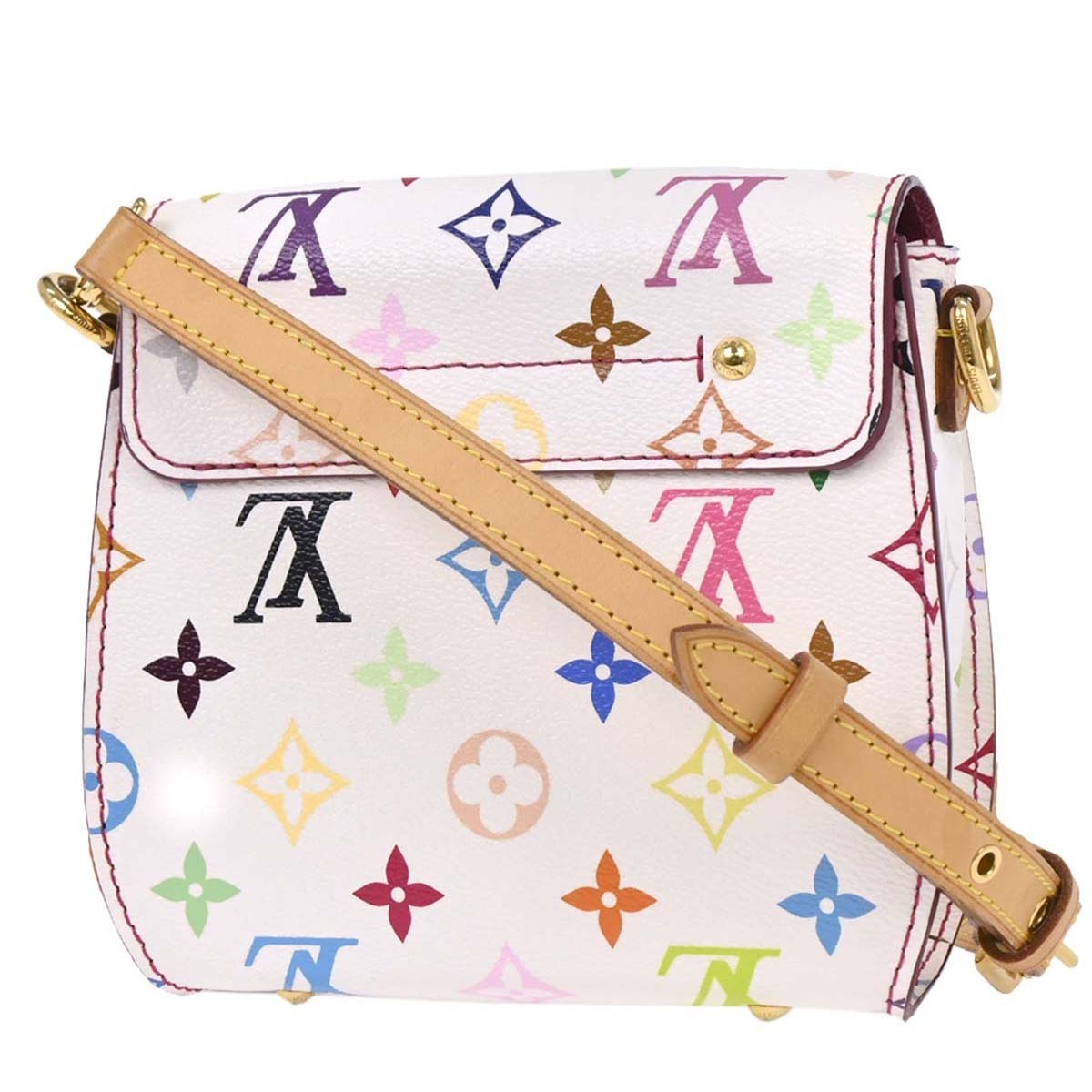 Louis Vuitton Heartbreaker Handbag Monogram Multicolor Multicolour Canvas Clutche & Pouche Bag