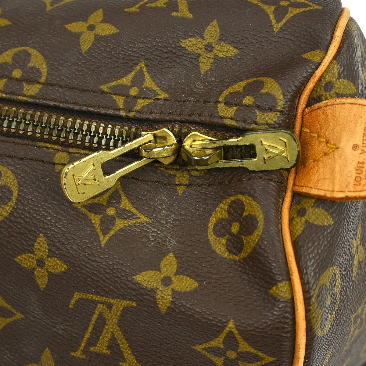 Louis Vuitton Keepall Bag Monogram Canvas Brown Canvas Travel Bag