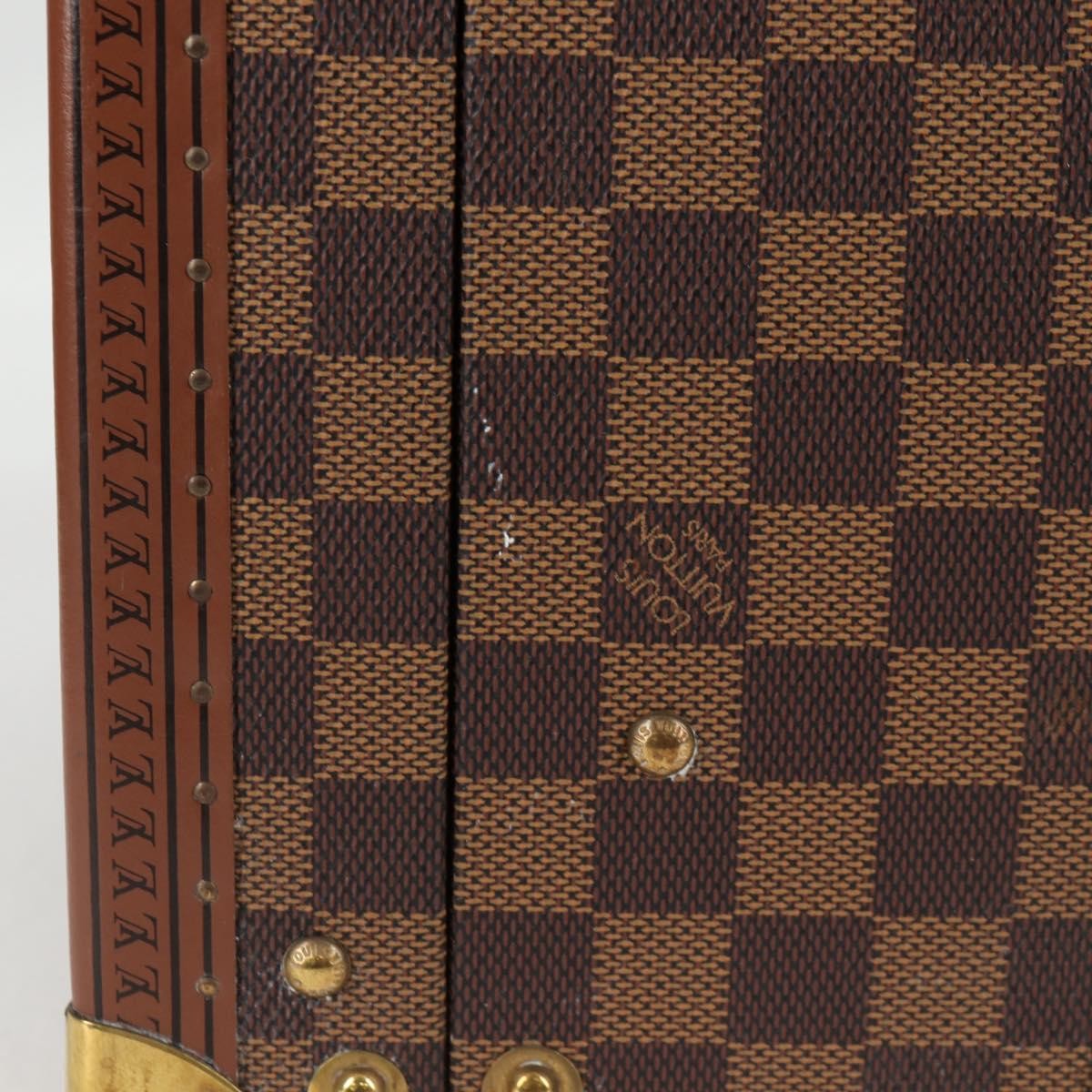 Louis Vuitton Cotteville Trunk Monogram Canvas Brown Canvas Bag