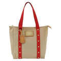 Louis Vuitton Antigua Tote Canvas Beige Canvas Tote Bag