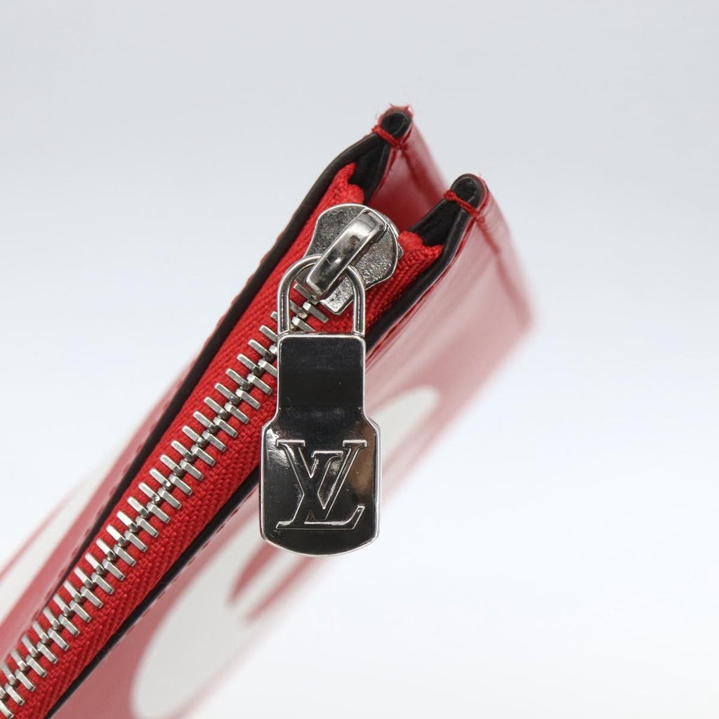 Louis Vuitton Pochette Jour Limited Edition Supreme Epi Leather Red Leather Clutche & Pouche Bag