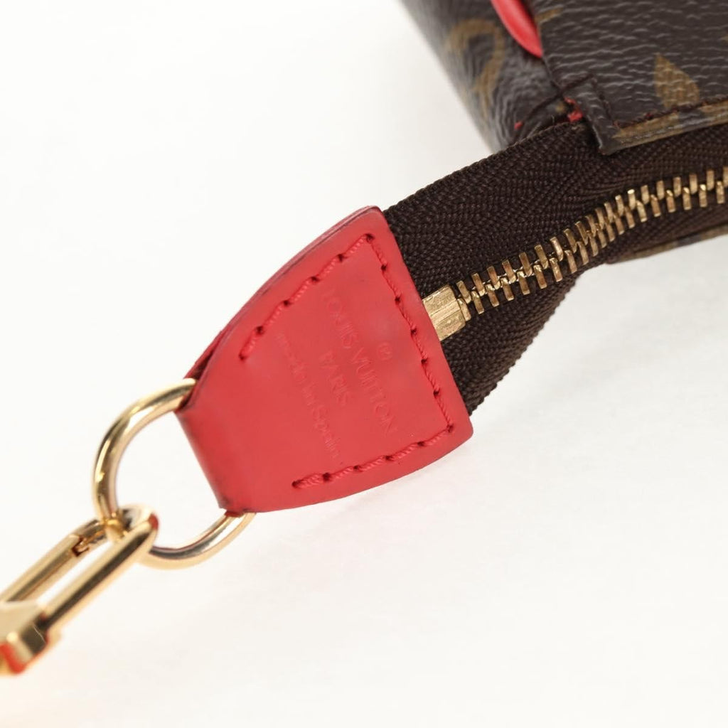 Louis Vuitton Pochette Accessoires Nm Limited Edition Totem Monogram Canvas Brown Canvas Clutche & Pouche Bag