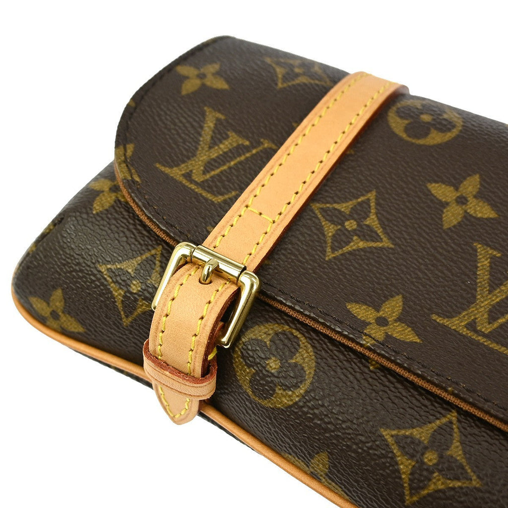 Louis Vuitton Marelle Waist Bag Monogram Canvas Brown Canvas Clutche & Pouche Bag