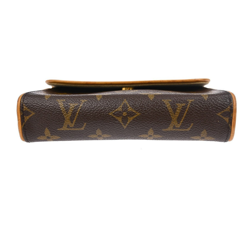 Louis Vuitton Florentine Waist Bag Monogram Canvas Brown Canvas Clutche & Pouche Bag