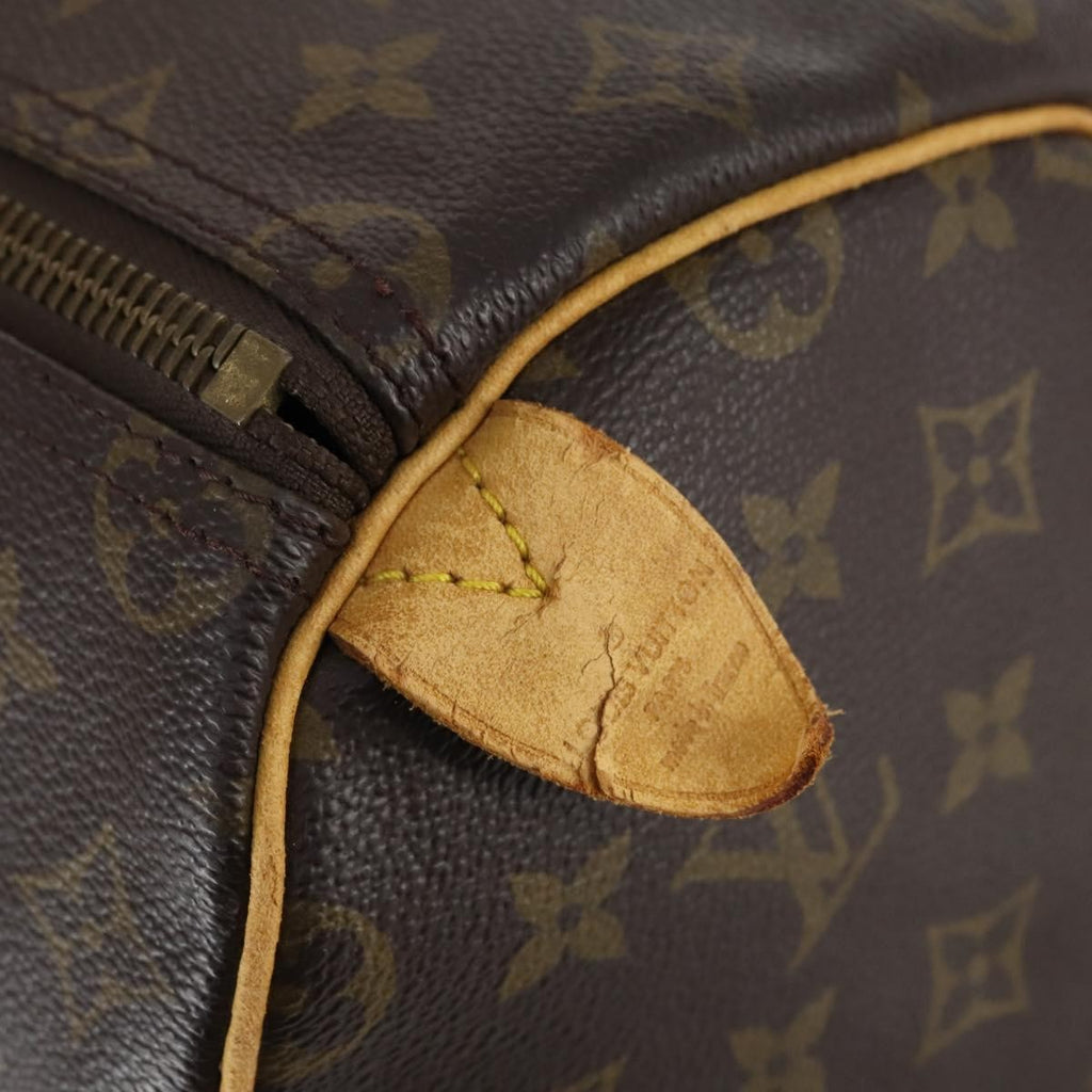 Louis Vuitton Keepall Bag Monogram Canvas Brown Canvas Travel Bag