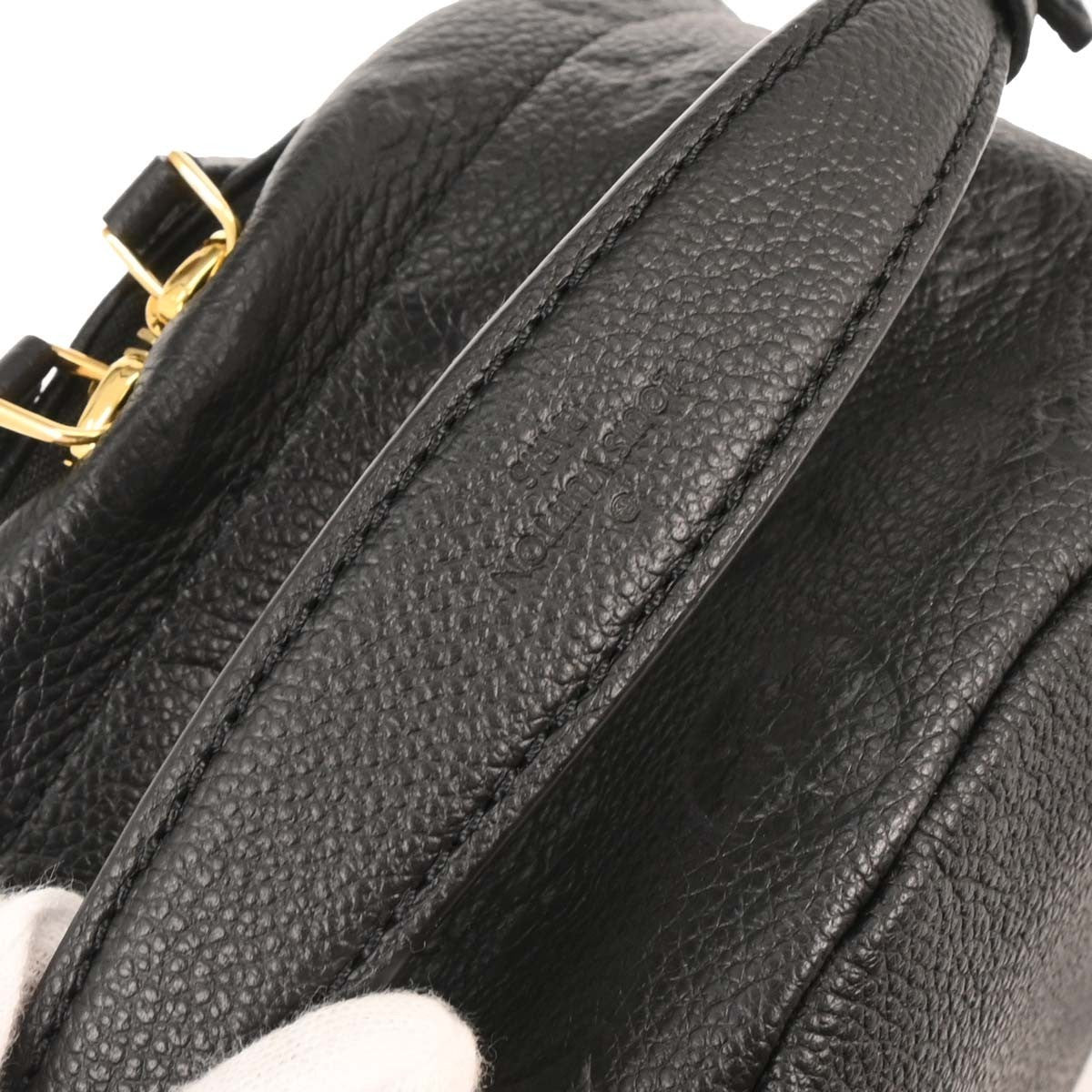 Louis Vuitton Sorbonne Backpack Monogram Empreinte Leather Black Leather Backpack Bag