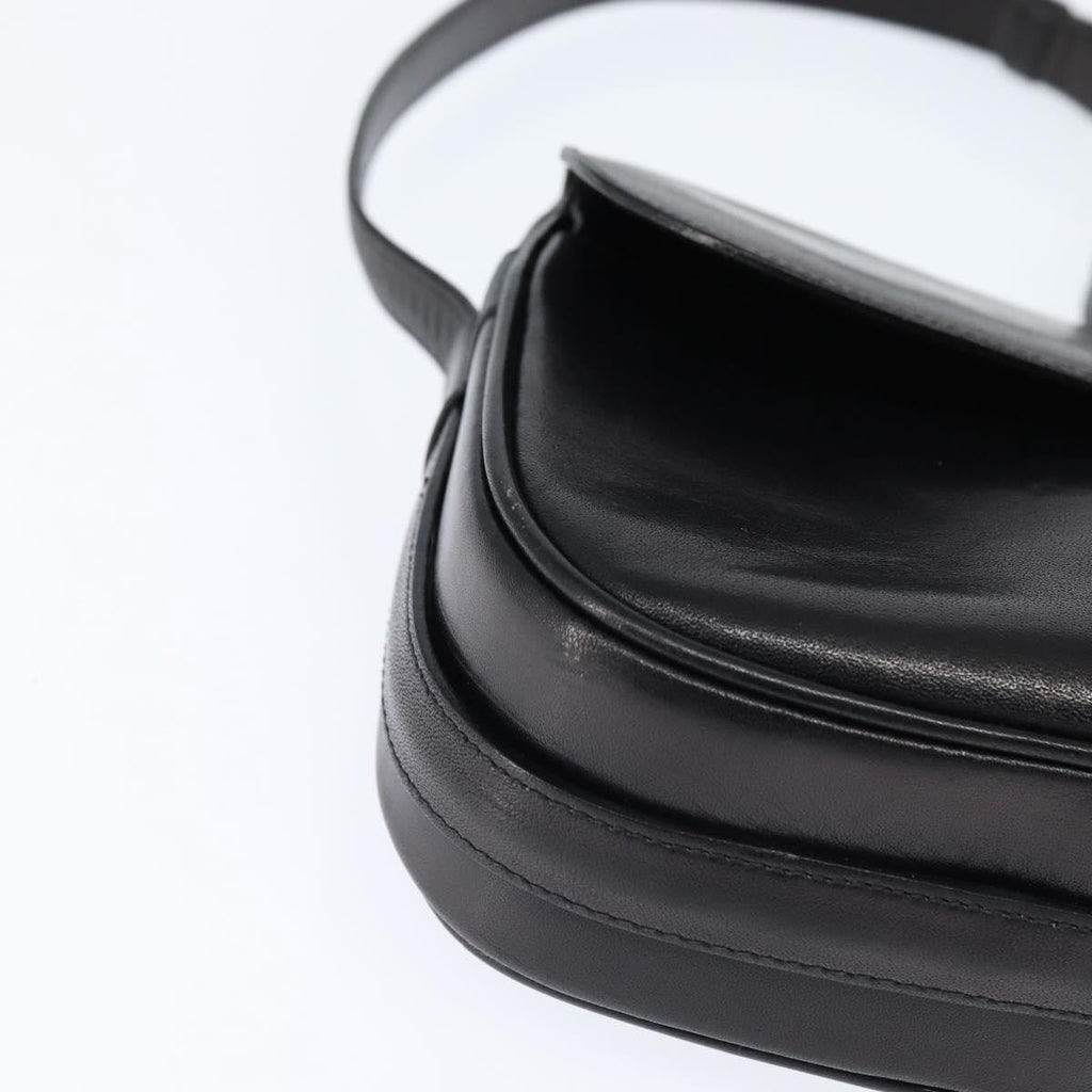 Celine Shoulder Bag Leather Black Leather Shoulder Bag Bag