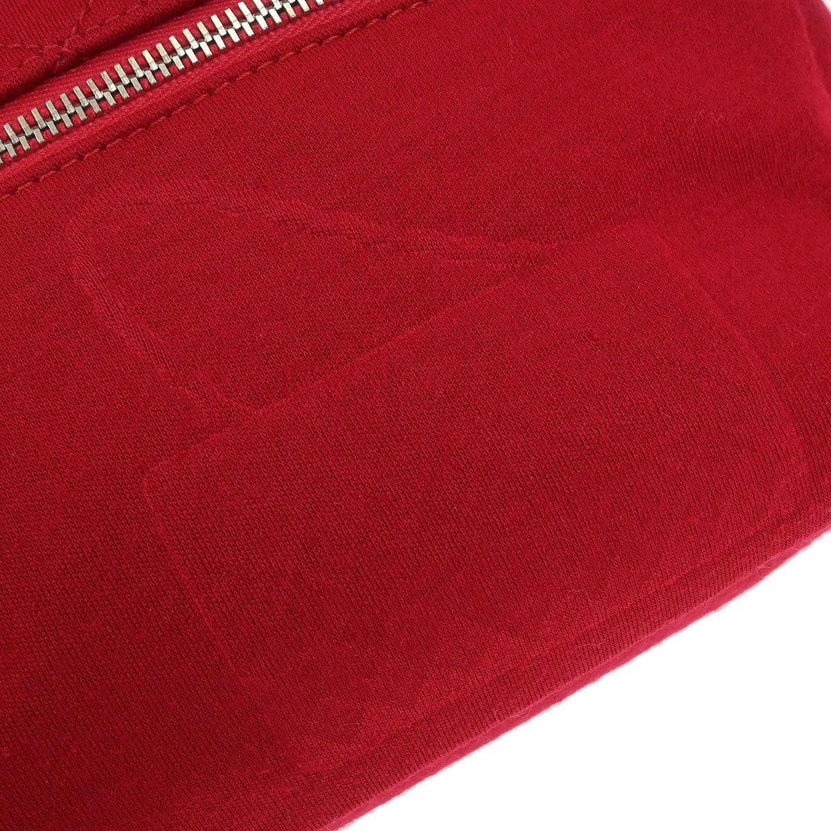 Chanel Vintage Chain Shoulder Bag Cotton Red Cotton Shoulder Bag Bag