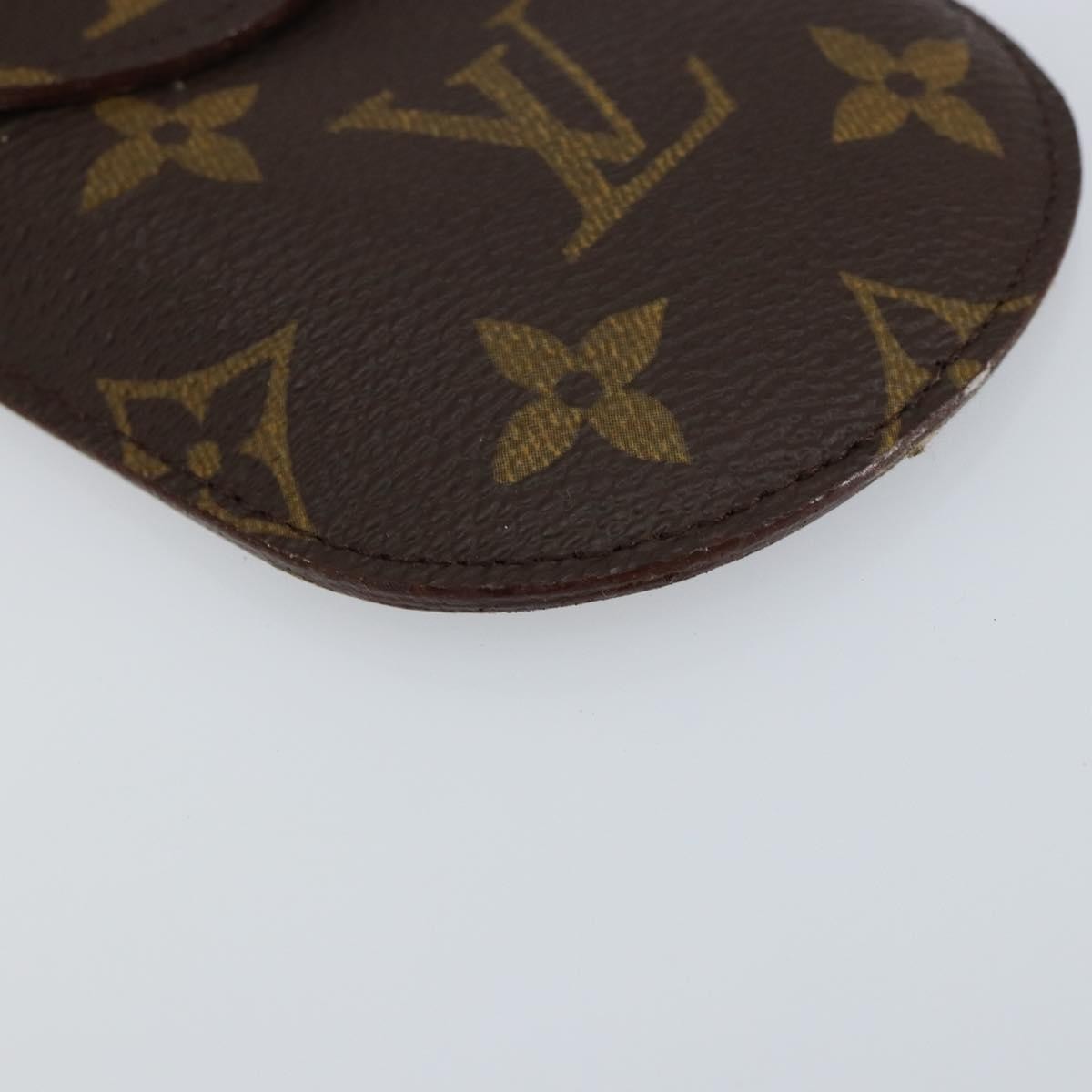 Louis Vuitton Etui À Lunette Canvas Brown Canvas Card Holders Accessory