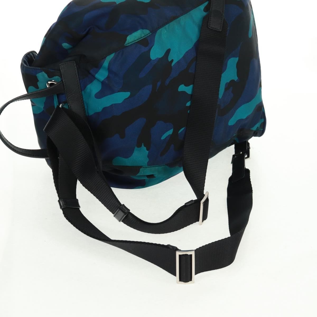 Prada Camouflage Backpack Tessuto Multicolour Nylon Backpack Bag