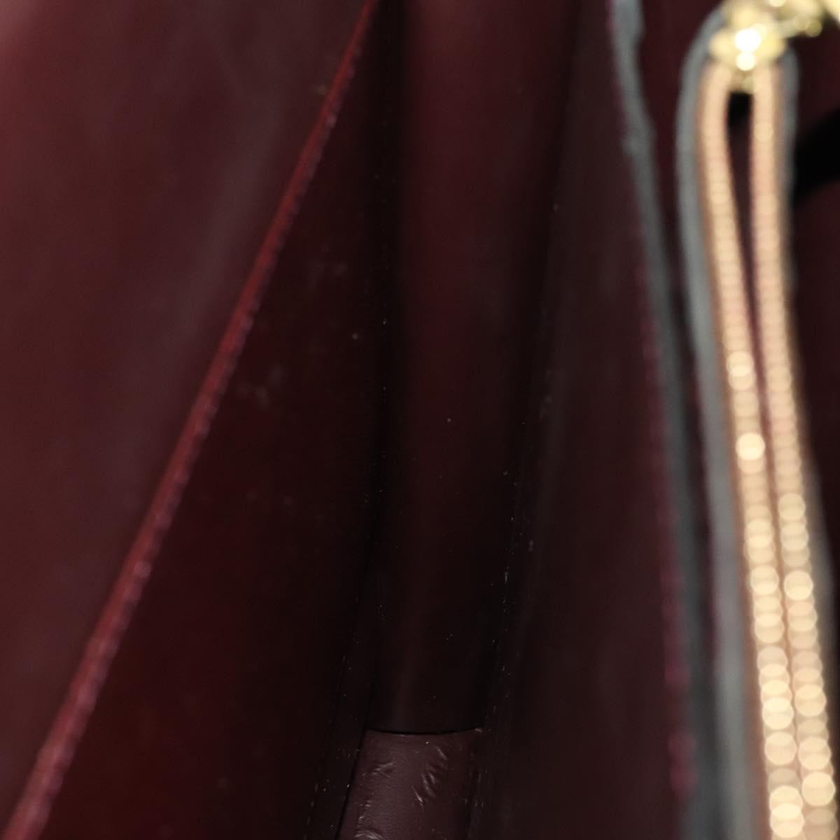 Louis Vuitton Rendez-Vous Shoulder Bag Monogram Metal Calfskin Brown Leather Bag