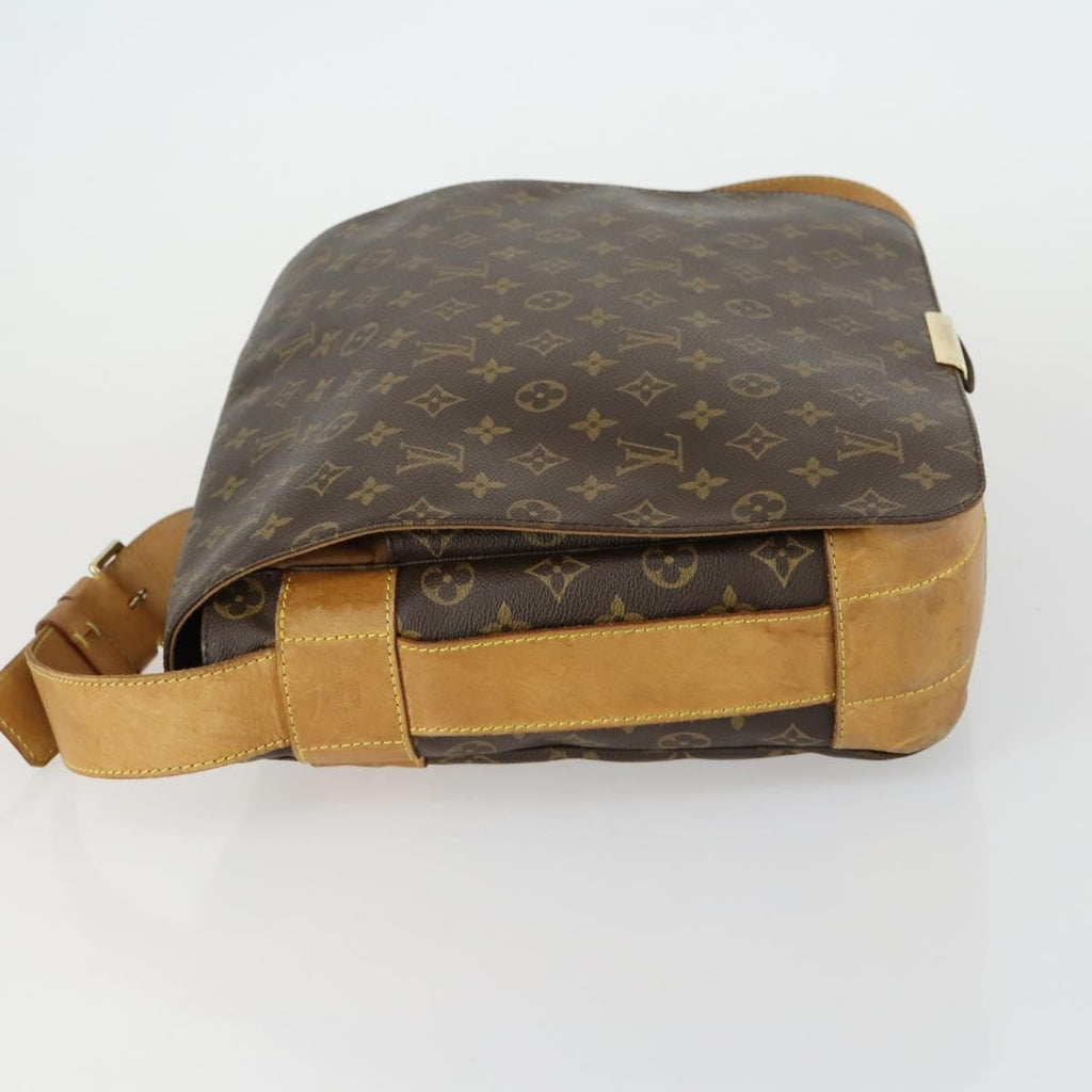 Louis Vuitton Abbesses Messenger Bag Monogram Canvas Brown Canvas Shoulder Bag