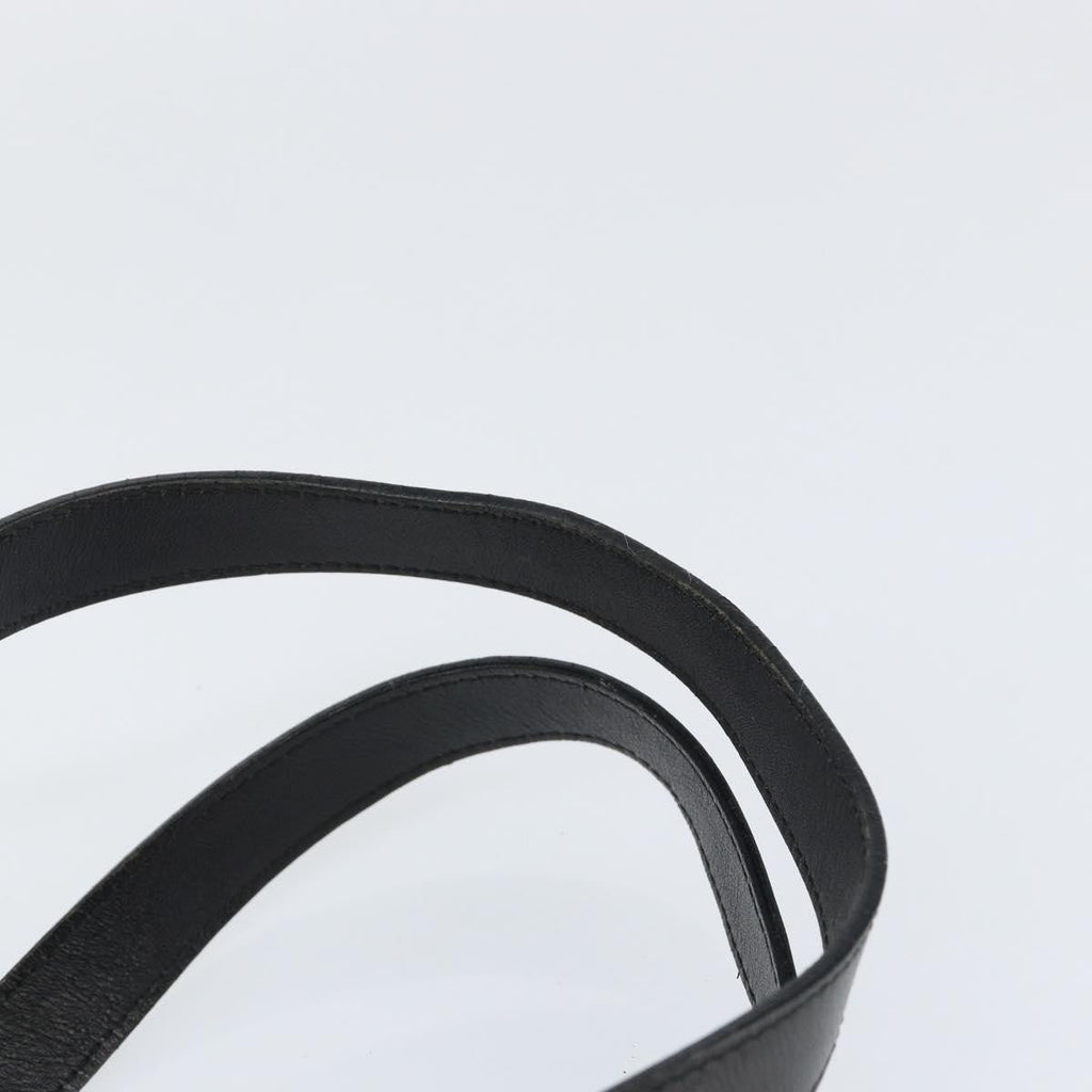 Celine Handbag Leather Black Leather Handbag