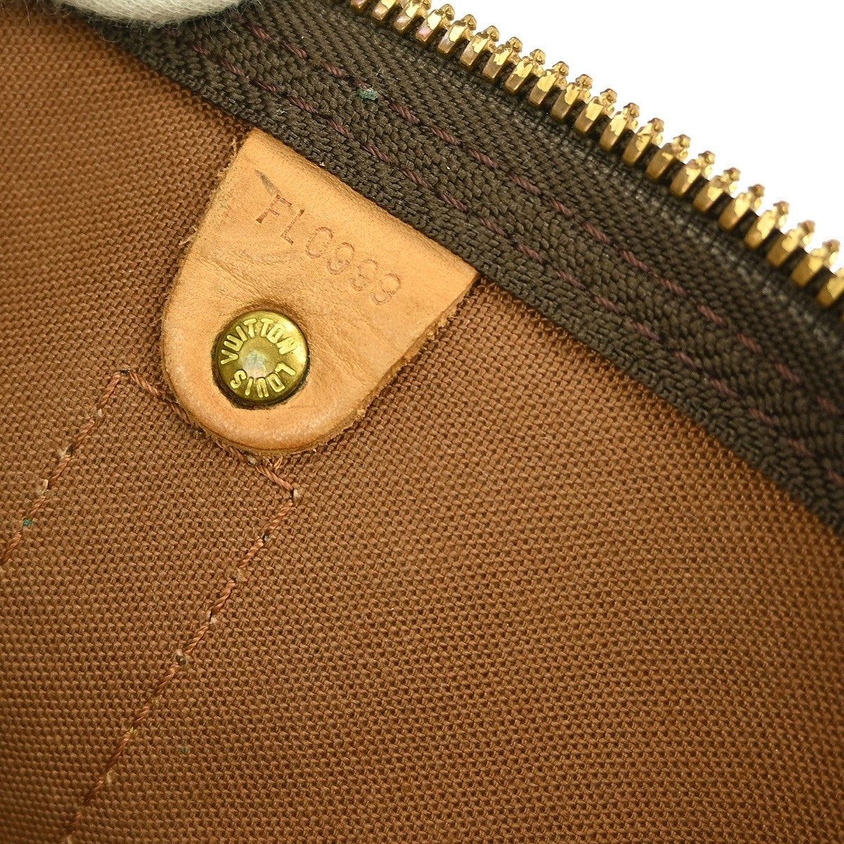 Louis Vuitton Keepall Bag Monogram Canvas Brown Canvas Travel Bag