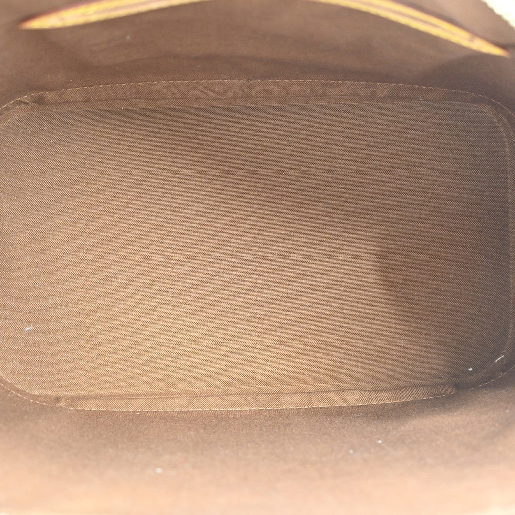 Louis Vuitton Alma Handbag Monogram Canvas Brown Canvas Handbag