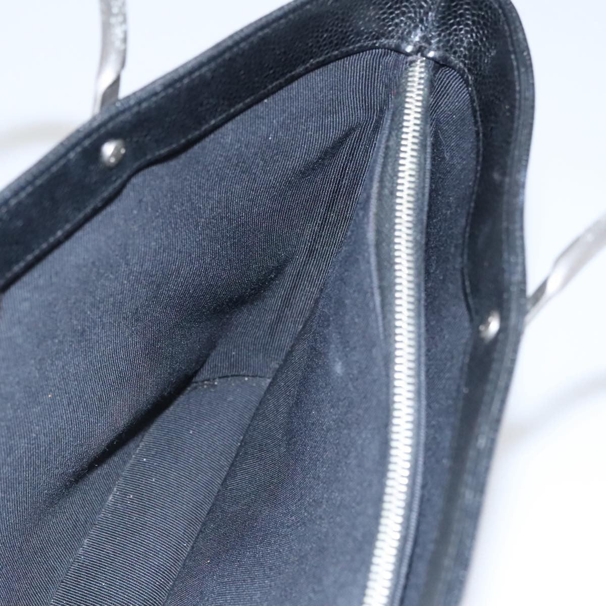 Chanel Vintage Tote Leather Black Leather Tote Bag Bag