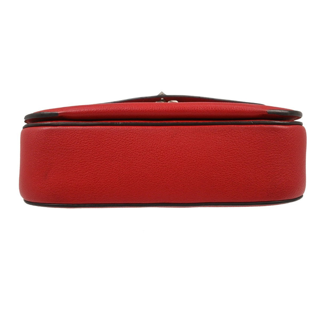Louis Vuitton Very Messenger Monogram Leather Red Leather Shoulder Bag