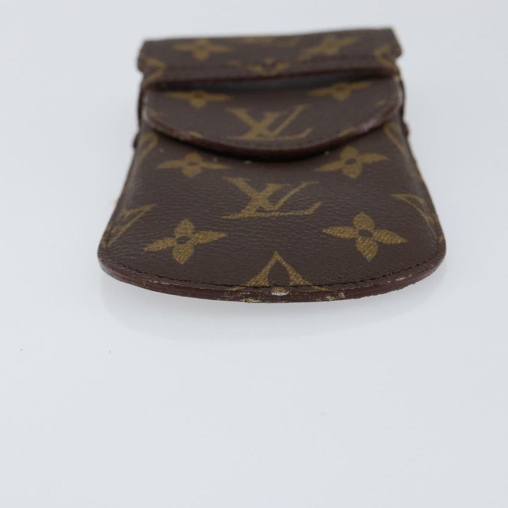 Louis Vuitton Etui À Lunette Canvas Brown Canvas Card Holders Accessory