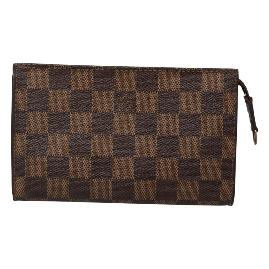 Louis Vuitton Marais Bucket Zip Pouch Damier Brown Canvas Clutche & Pouche Bag