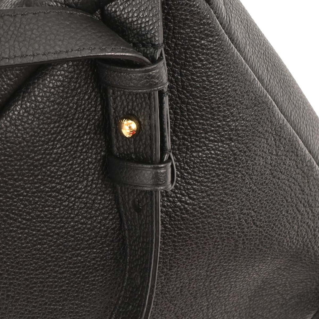 Louis Vuitton Sorbonne Backpack Monogram Empreinte Leather Black Leather Backpack Bag