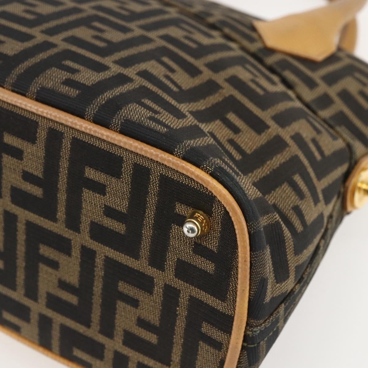 Fendi Vintage Zucca Handbag Zucca Brown Canvas Handbag