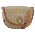 Celine Macadam Shoulder Bag Pvc Leather Beige Pvc Shoulder Bag Bag