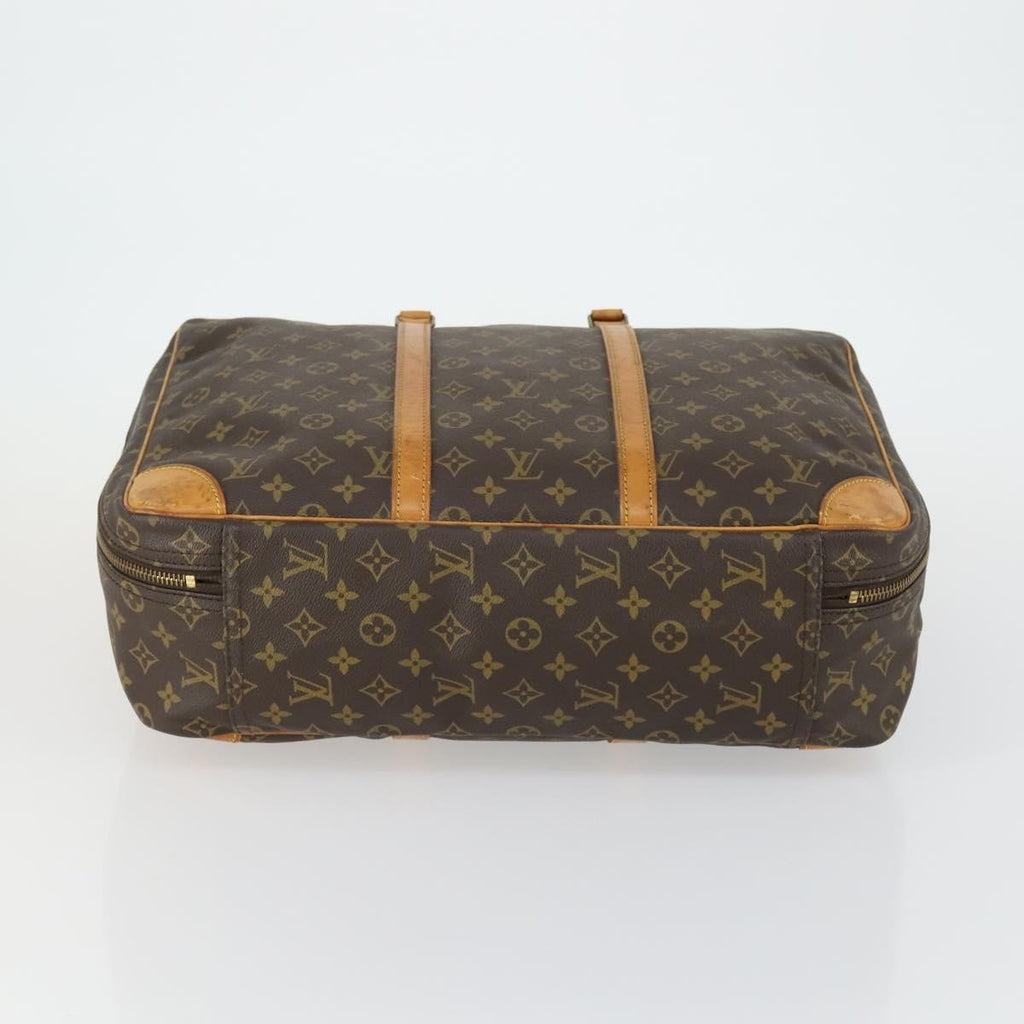 Louis Vuitton Sirius Handbag Monogram Canvas Brown Canvas Travel Bag