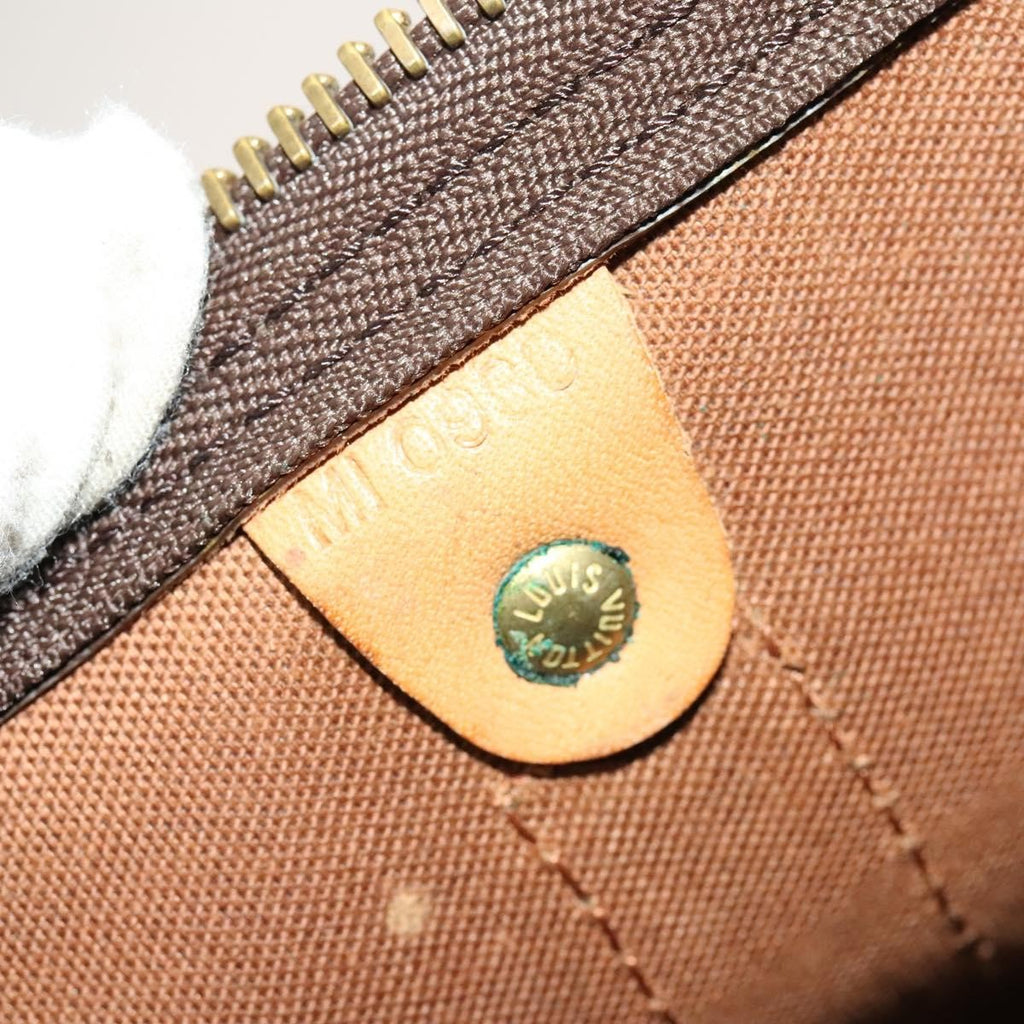 Louis Vuitton Keepall Bag Monogram Canvas Brown Canvas Travel Bag