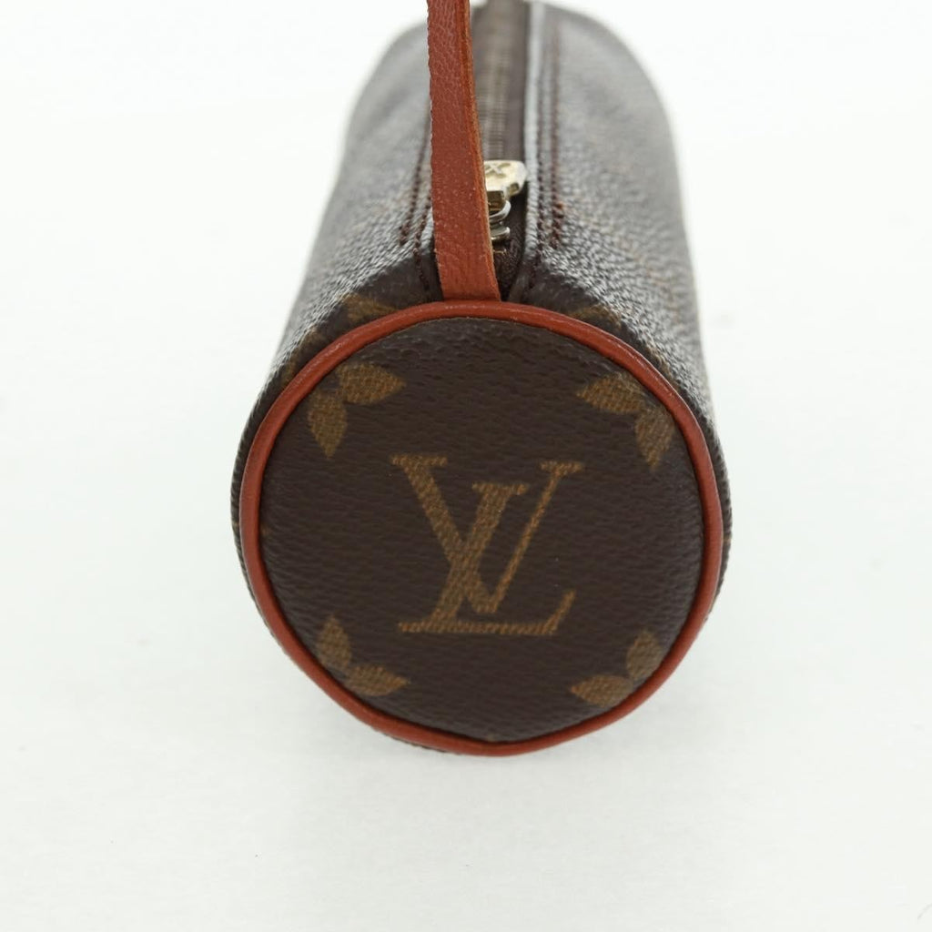 Louis Vuitton Papillon Pochette Monogram Canvas Brown Canvas Clutche & Pouche Bag