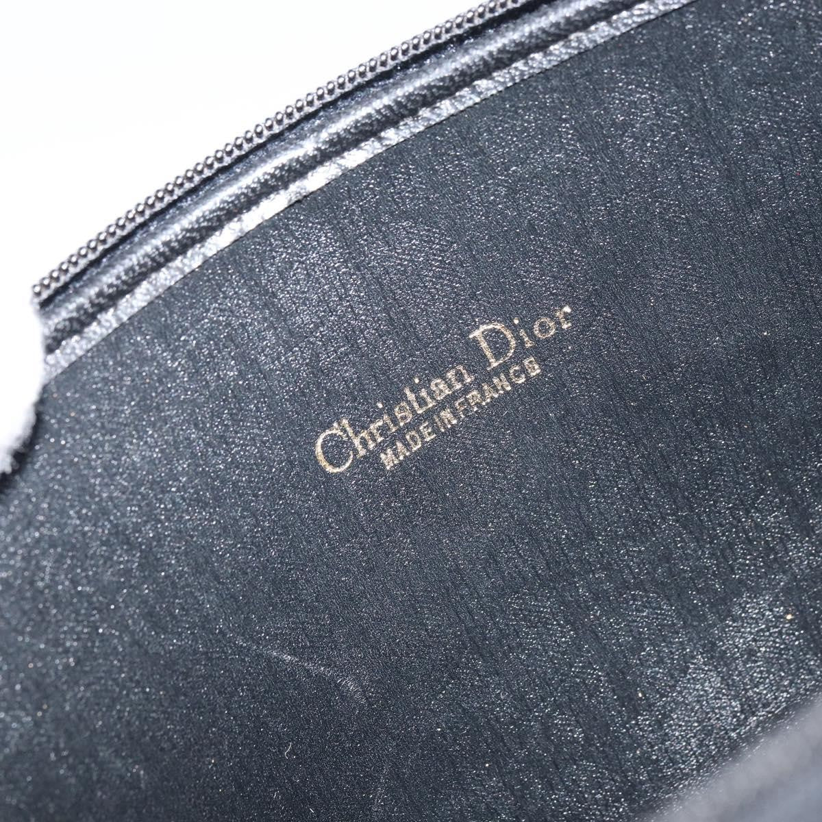 Christian Dior Trotter Pouch Canvas Black Canvas Clutche & Pouche Bag (Pre-Owned)
