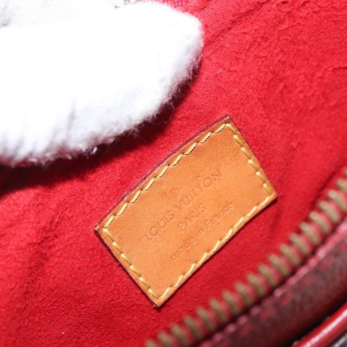 Louis Vuitton Pallas Tote Monogram Canvas With Leather Brown Canvas Tote Bag