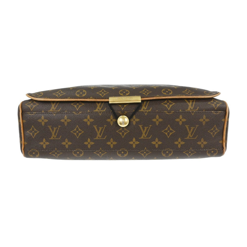 Louis Vuitton Abbesses Messenger Bag Monogram Canvas Brown Canvas Shoulder Bag