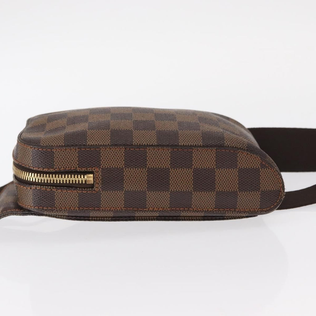 Louis Vuitton Geronimos Waist Bag Damier Brown Canvas Shoulder Bag