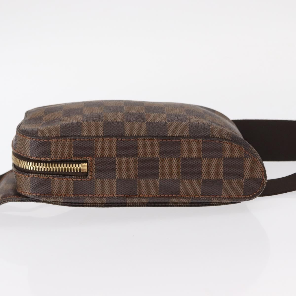 Louis Vuitton Geronimos Waist Bag Damier Brown Canvas Shoulder Bag