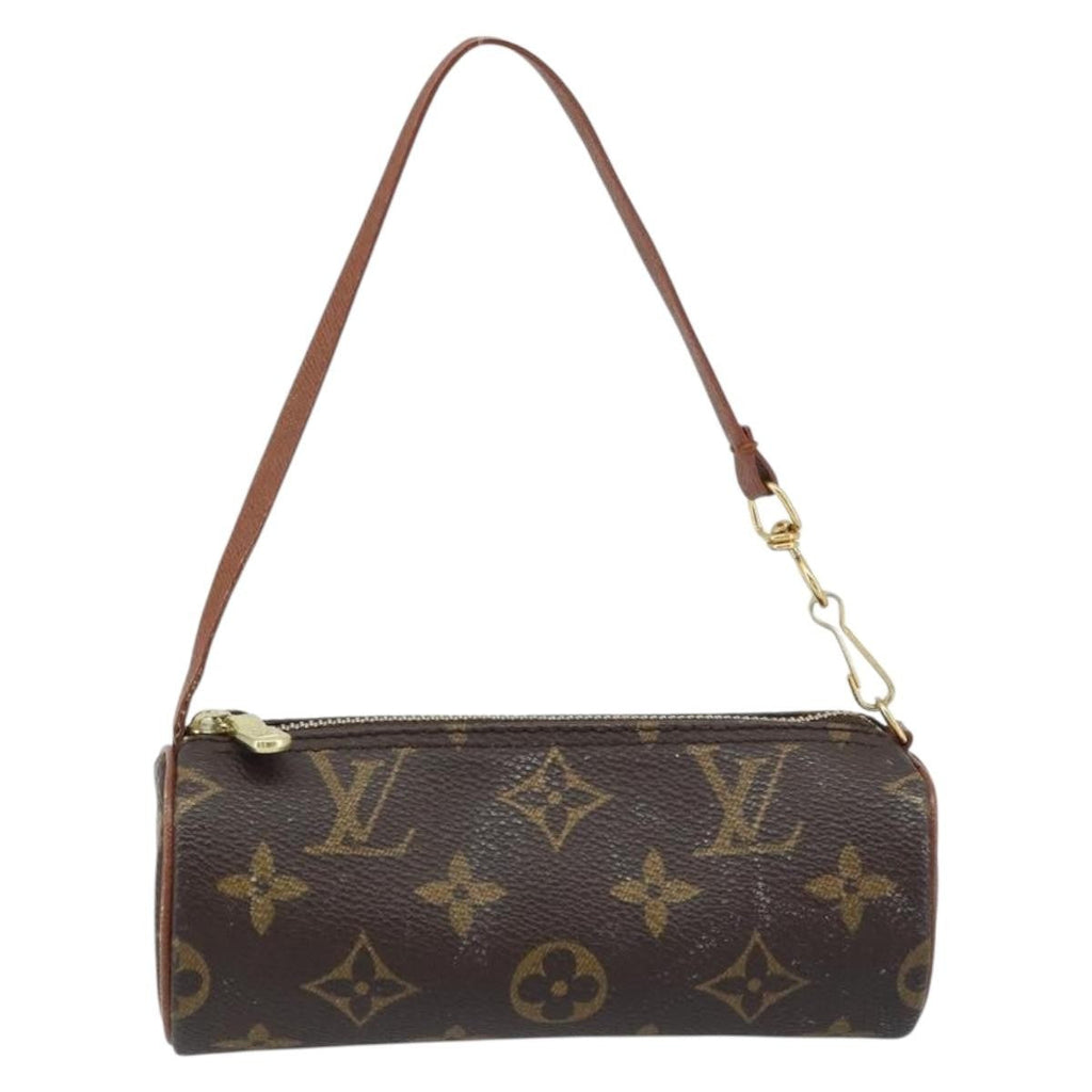 Louis Vuitton Papillon Pochette Monogram Canvas Brown Canvas Clutche & Pouche Bag