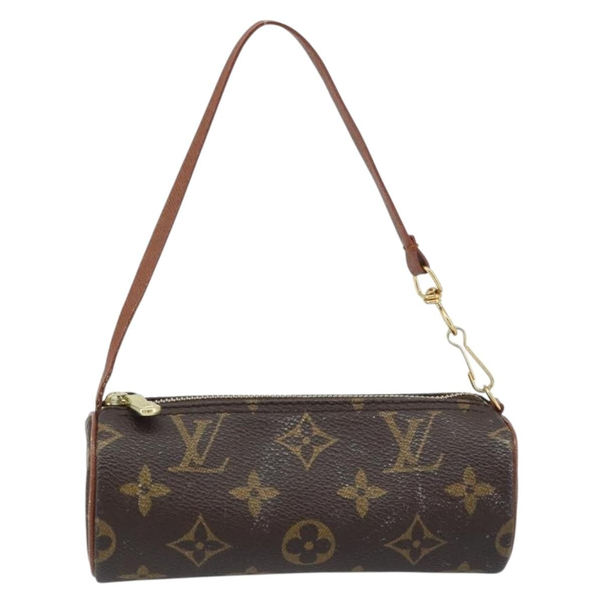 Louis Vuitton Papillon Pochette Monogram Canvas Brown Canvas Clutche & Pouche Bag