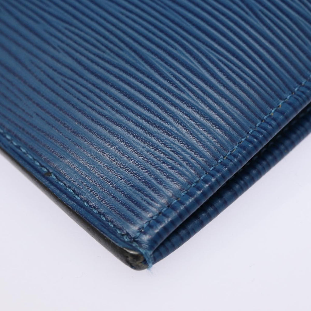 Louis Vuitton Pochette Jour Epi Leather Blue Leather Clutche & Pouche Bag