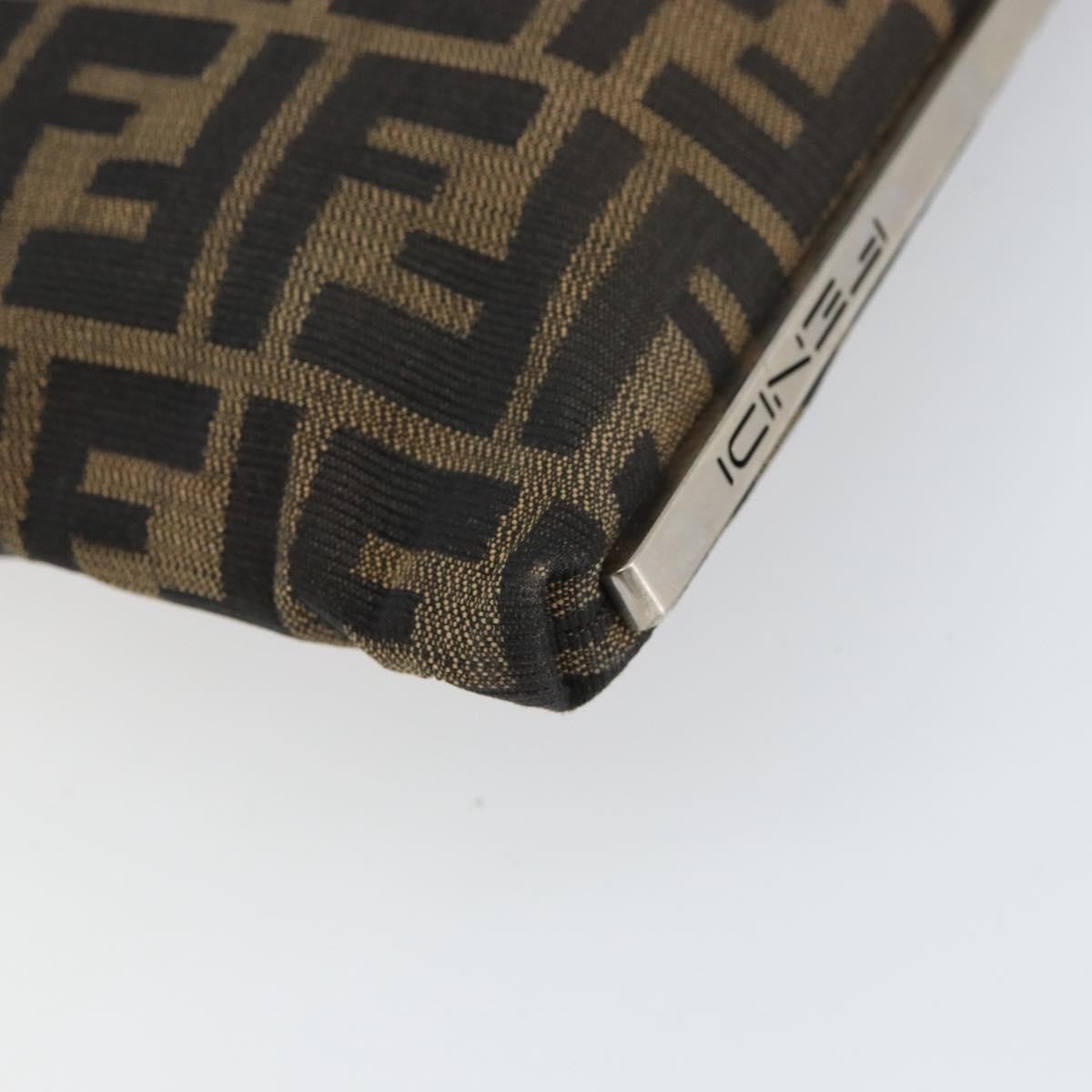 Fendi Vintage Shoulderbag Canvas Brown Canvas Shoulder Bag Bag