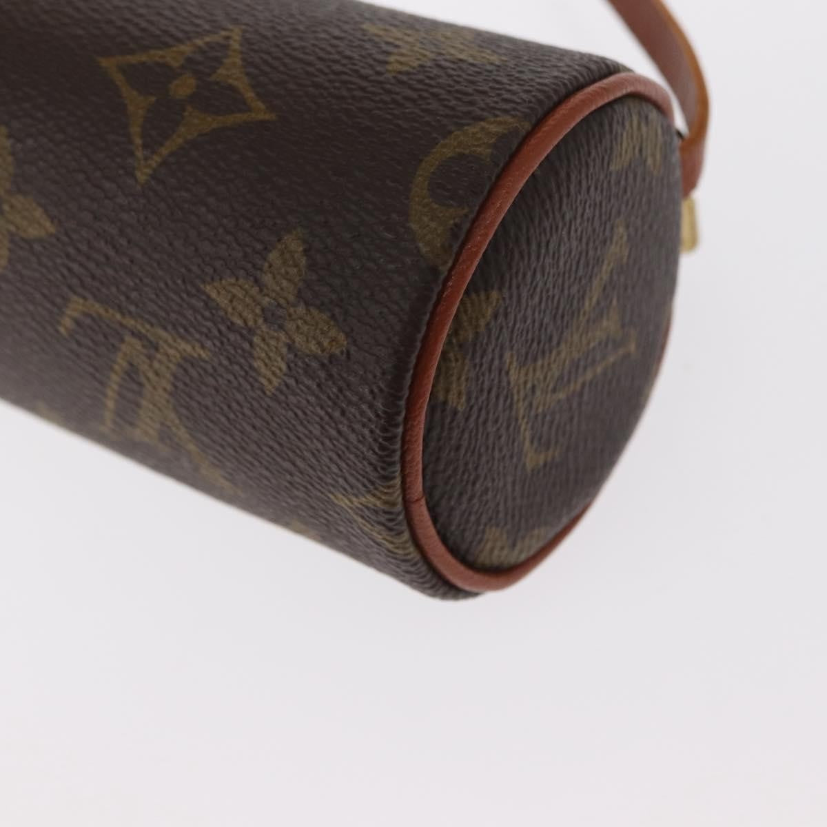 Louis Vuitton Papillon Pochette Monogram Canvas Brown Canvas Clutche & Pouche Bag