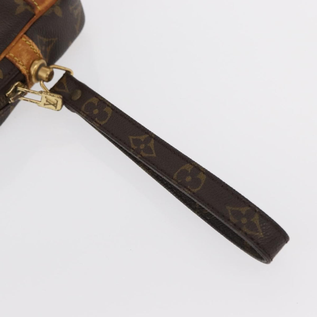 Louis Vuitton Marly Dragonne Clutch Monogram Canvas Brown Canvas Clutche & Pouche Bag