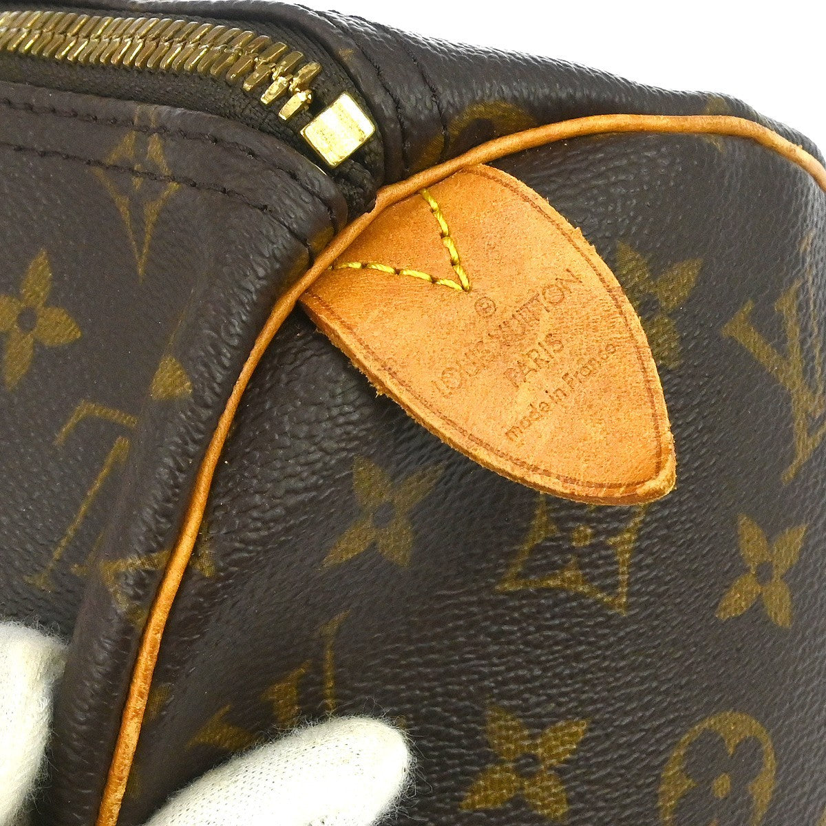 Louis Vuitton Keepall Bag Monogram Canvas Brown Canvas Travel Bag