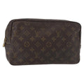 Louis Vuitton Trousse Toilette Monogram Canvas Brown Canvas Clutche & Pouche Bag
