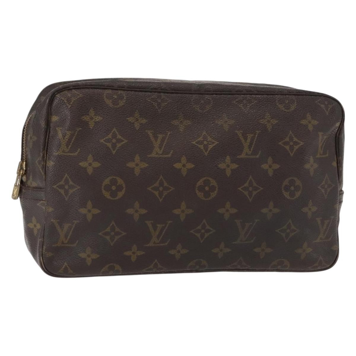 Louis Vuitton Trousse Toilette Monogram Canvas Brown Canvas Clutche & Pouche Bag