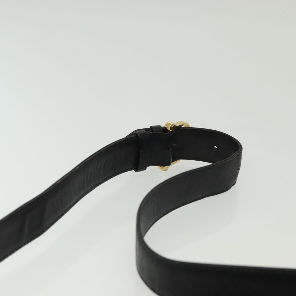 Celine Horse Carriage Shoulder Bag Leather Black Leather Bag