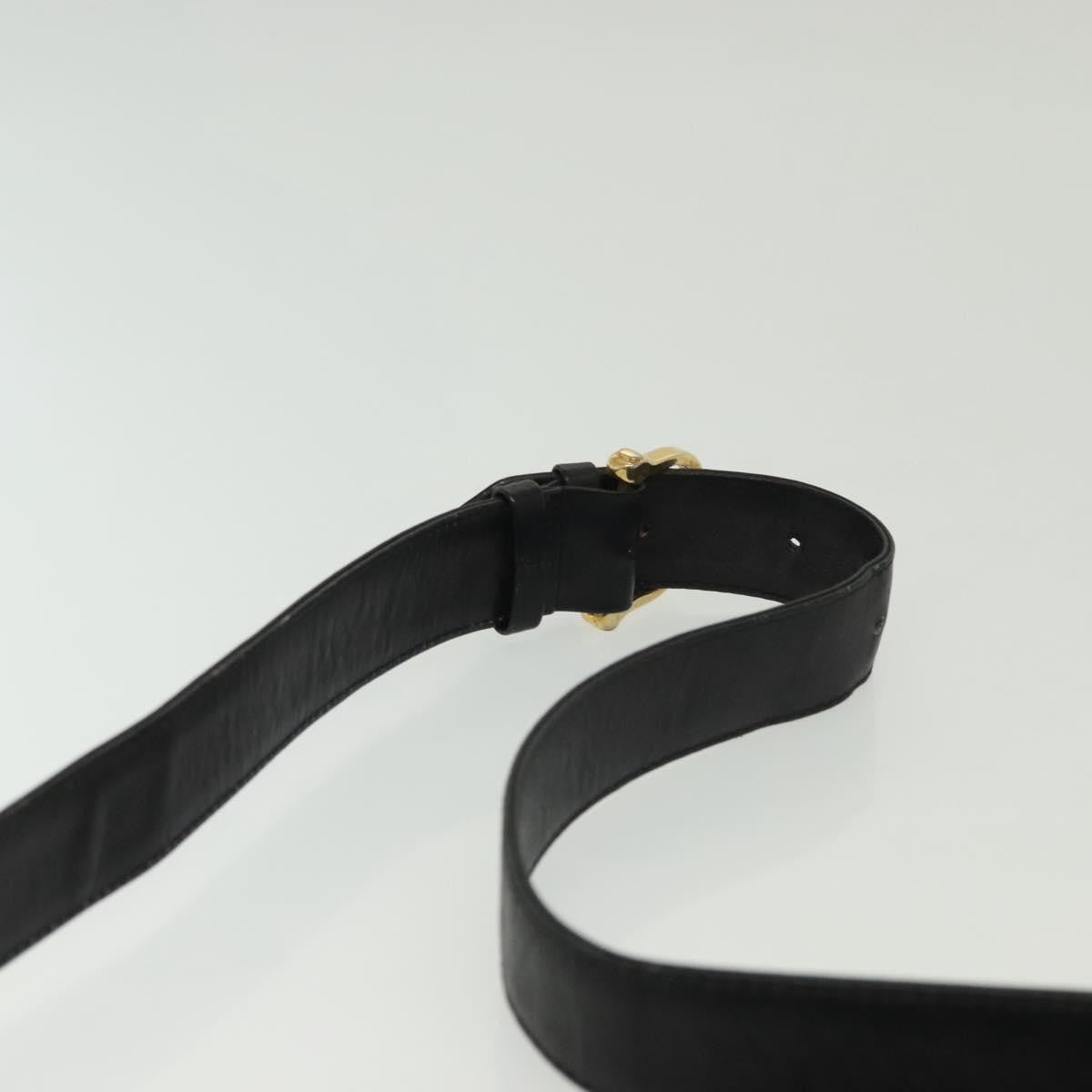 Celine Horse Carriage Shoulder Bag Leather Black Leather Bag