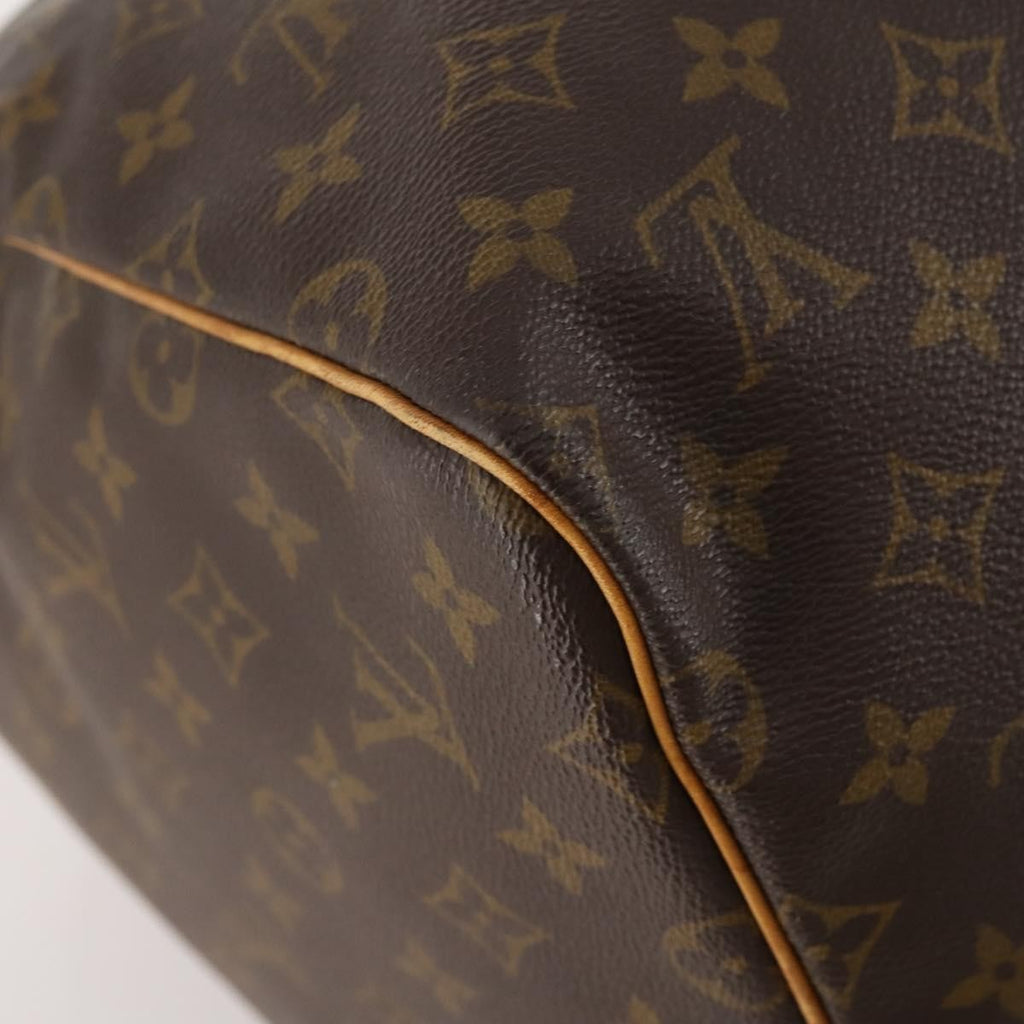 Louis Vuitton Keepall Bag Monogram Canvas Brown Canvas Travel Bag