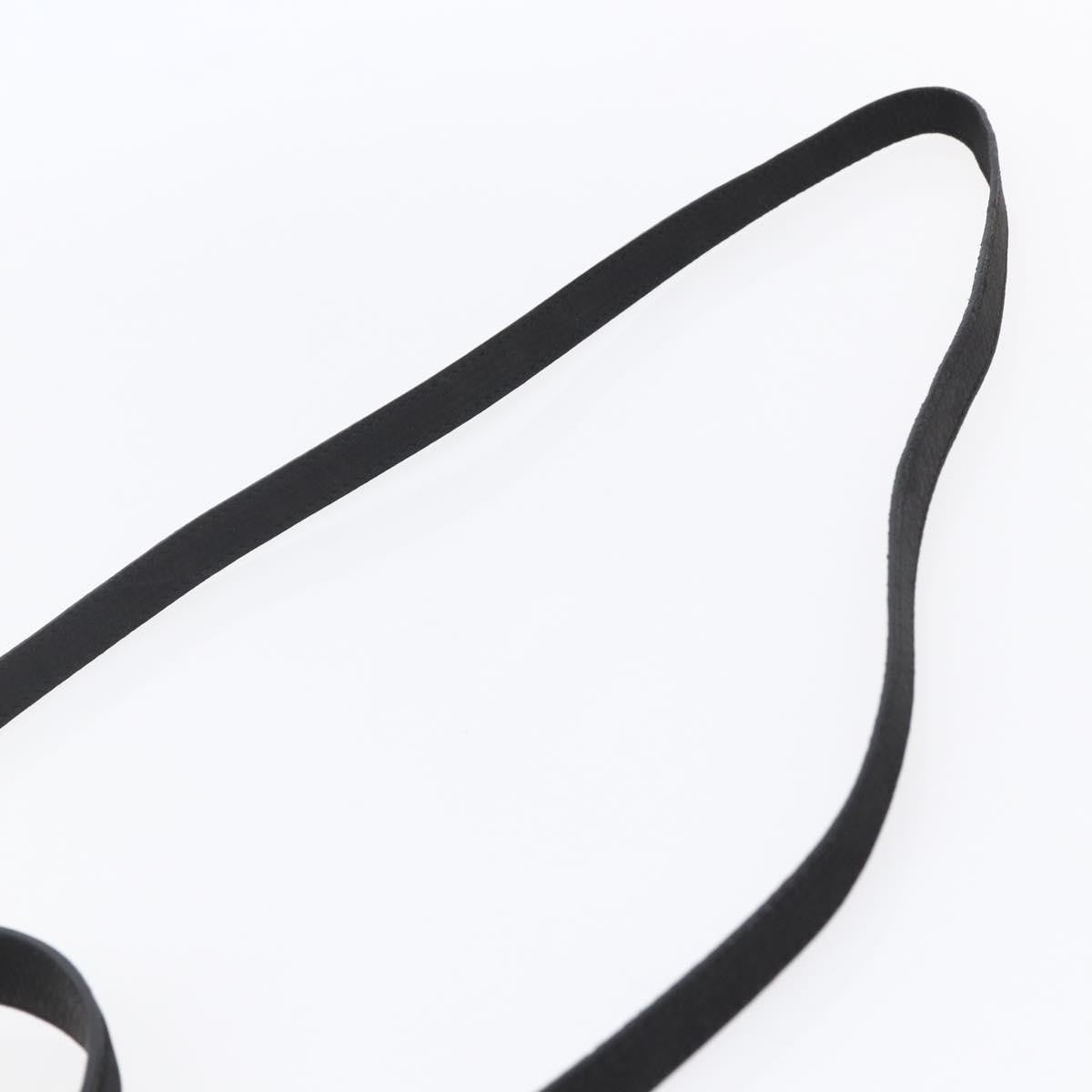 Celine Circle Logo Shoulder Bag Leather Black Leather Shoulder Bag Bag